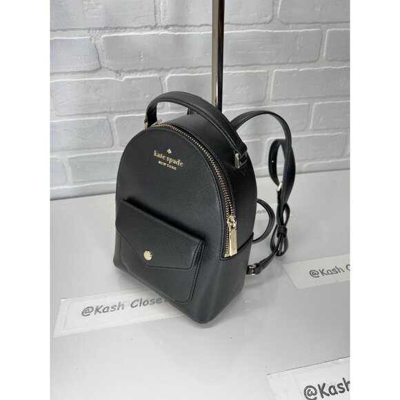 Kate Spade Backpack Mini Purse Black - Picture 3 of 7